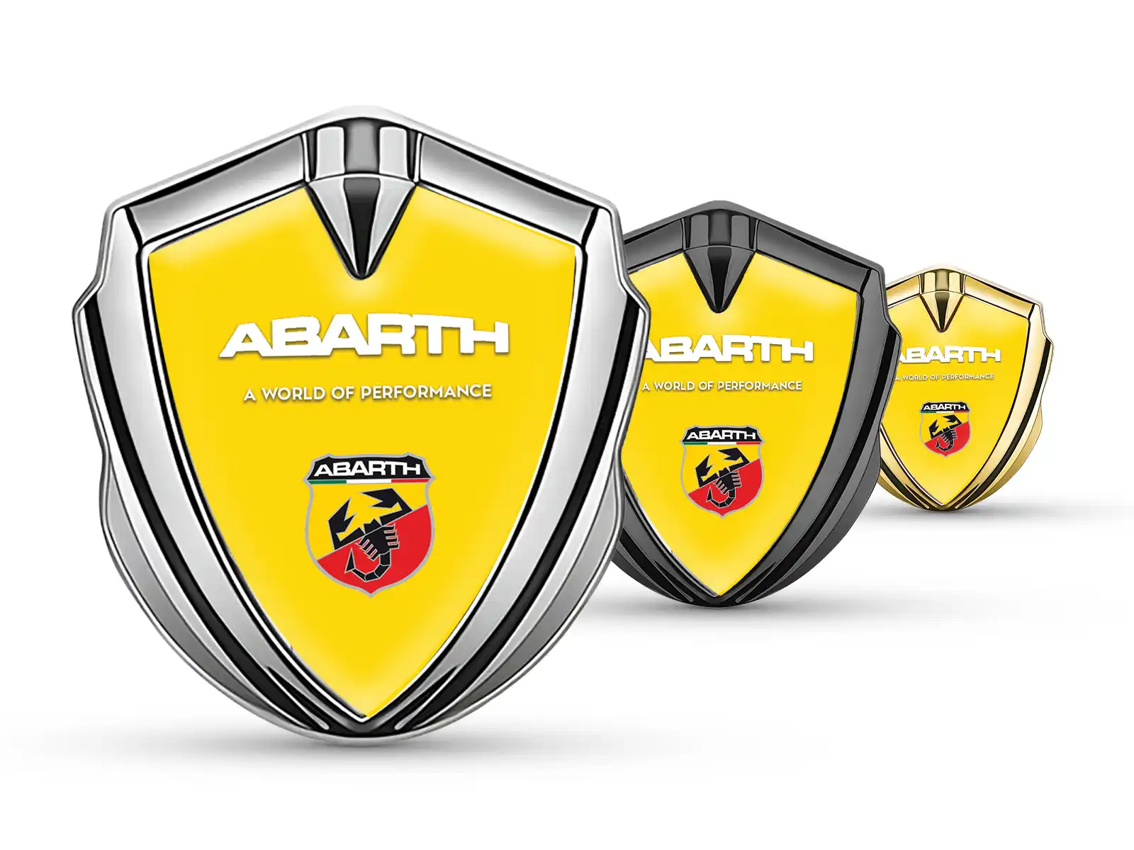 Fiat Abarth Emblema Metal Insignia A La Carta Vigor Vista